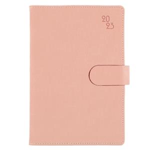 Diary SPLIT daily A5 2023 Slovak - light pink