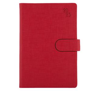 Diary SPLIT daily A5 2023 Slovak - red