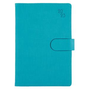 Diary SPLIT daily A5 2023 Slovak - turquoise