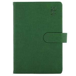 Diary SPLIT daily A5 2024 Czech - green