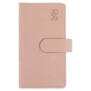 Diary SPLIT weekly pocket 2024 Czech - light pink