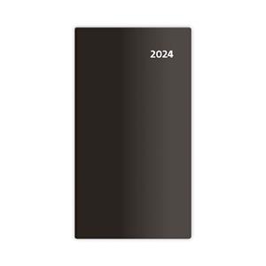 Fortnightly pocket diary 2024 - Torino - black