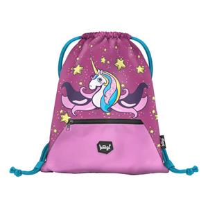 Gym Sack with Pocket Unicorn