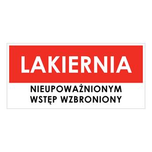 LAKIERNIA, płyta PVC 2 mm, 190x90 mm