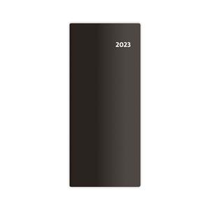 Monthly pocket diary 2023 - Torino - black