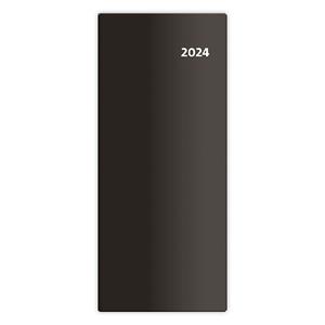 Monthly pocket diary 2024 - Torino - black