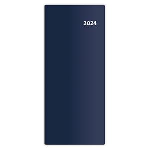 Monthly pocket diary 2024 - Torino - blue