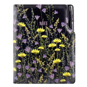 Note DESIGN A5 Lined - black - meadow