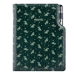 Note DESIGN A5 Lined - green - branches