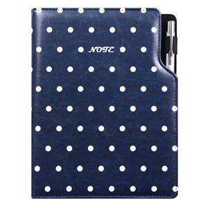 Notes DESIGN A5 dotted - blue polka dots