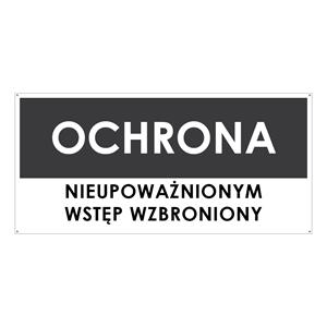 OCHRONA, szary - płyta PVC 2 mm z dziurkami 190x90 mm