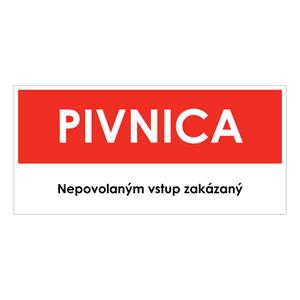 Pivnica, plast 2mm, 190x90mm