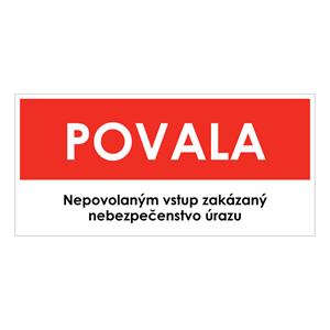 Povala,plast 2mm,190x90mm