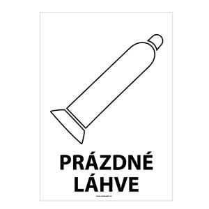 PRÁZDNÉ LÁHVE, plast 2 mm, A5