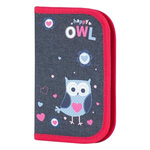 School Pencil Case Classic Owls