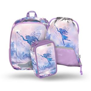 SET 3 Shelly Fairy - school bag, pencilcase, gymsack