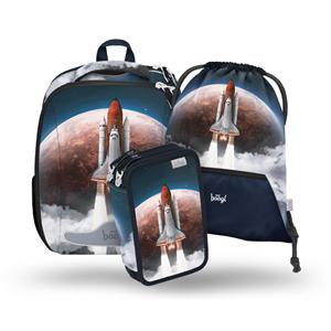 SET 3 Shelly Space Shuttle- school bag, pencilcase, gymsack