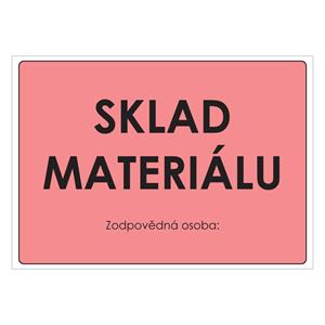 SKLAD MATERIÁLU, plast 2 mm, A4