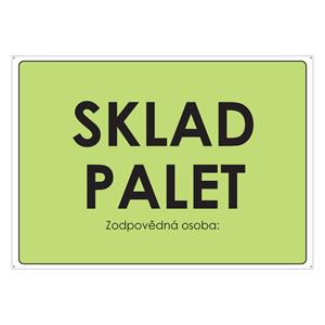 SKLAD PALET, plast 2 mm s dírkami A4