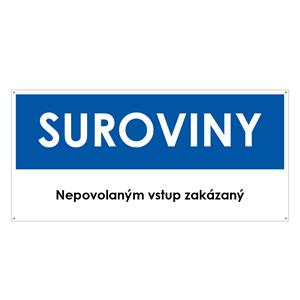 Suroviny, modrá, plast 2mm s dierkami-190x90mm