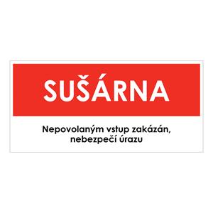 SUŠÁRNA, červená, plast 2 mm 190x90 mm