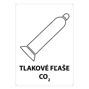 Tlakové fľaše CO2, plast 2mm s dierkami -148x210mm