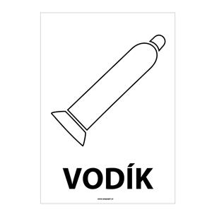 VODÍK, plast 1 mm, A5