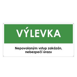 VÝLEVKA, zelená, plast s dírami 2 mm 190x90 mm