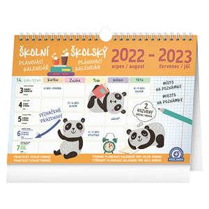 Wall and desk Calendar 2023 School planner with hook