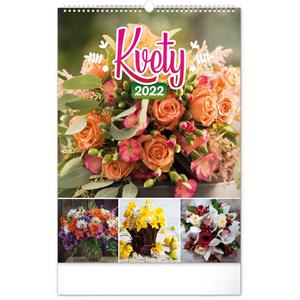 Wall Calendar 2022 Flowers SK