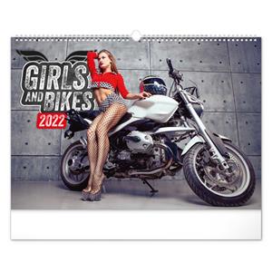 Wall Calendar 2022 Girls & Bikes - Jim Gianatsis