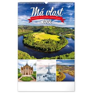 Wall Calendar 2022 My Country CZ