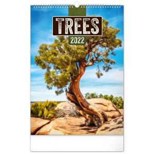 Wall Calendar 2022 Trees