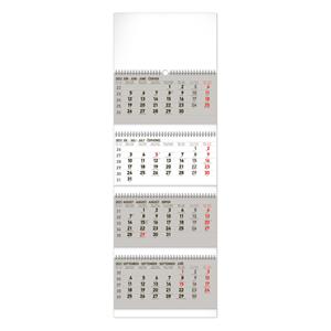 Wall Calendar 2023 4months foldable - grey SK