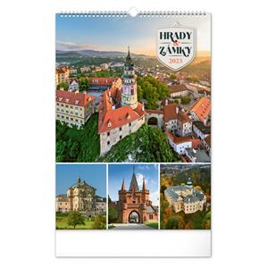 Wall Calendar 2023 Castles and Palaces CZ