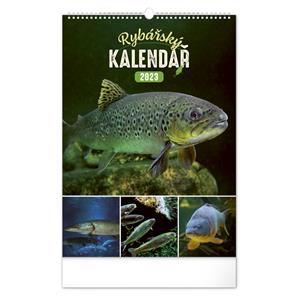 Wall Calendar 2023 Fishing Calendar CZ