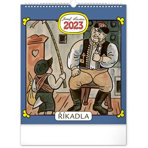 Wall Calendar 2023 Josef Lada - Rhymes