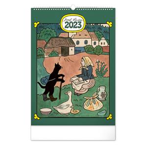 Wall Calendar 2023 Josef Lada