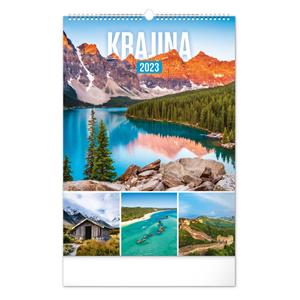 Wall calendar 2023 Landscape CZ