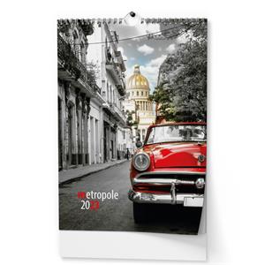 Wall Calendar 2023 Metropolis