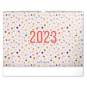 Wall calendar 2023 Planning Calendar Terazzo SK