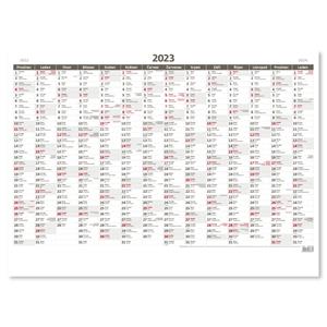 Wall Calendar 2023 - Planning yearly map A1