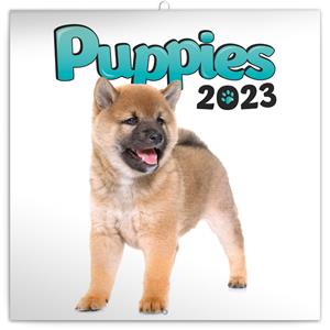 Wall Calendar 2023 Puppies