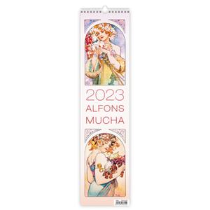 Wall Calendar 2023 Tie - Alfons Mucha