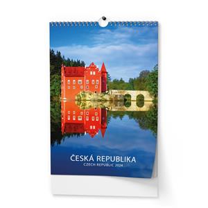 Wall Calendar 2024 Czech Republic