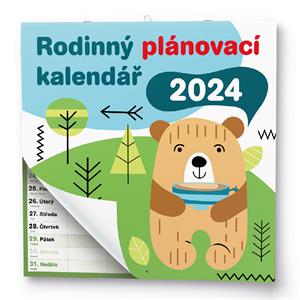 Wall Calendar 2024 Family planning Calendar