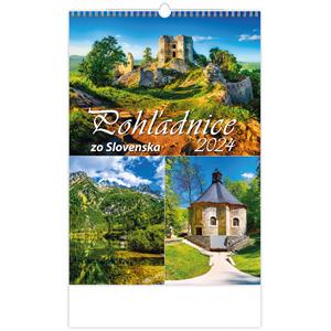 Wall Calendar 2024 - Postcard from Slovakia