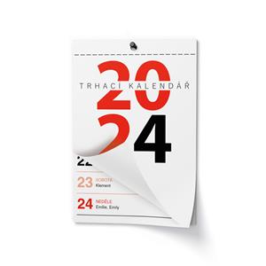 Wall Calendar 2024 Tear-off calendar - Senior I. - A6