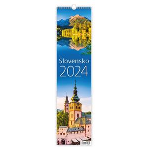 Wall Calendar 2024 Tie - Slovensko