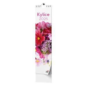 Wall Calendar 2025 Tie - Bouquet